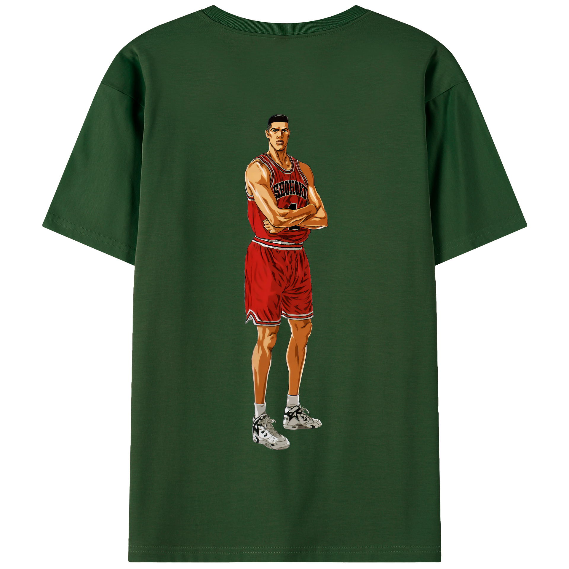 （画像用） SLAM DUNK／スラムダンク 綿100％半袖Tシャツ（背面プリント）